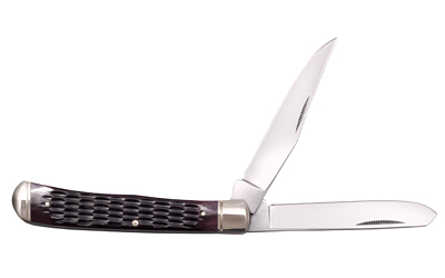 Cold Steel Trapper Folding Knife – Bone Handle, Clip/Spey