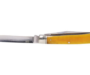 Cold Steel Trapper Folding Knife — Yellow Bone, 8Cr13MoV
