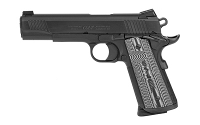 CT1080CCU_1 Colt Combat Unit Government CCU 45 ACP 5 in Matte Black DLC