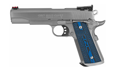 Colt Gold Cup Trophy .38 Super 5″ Stainless G10 Grips