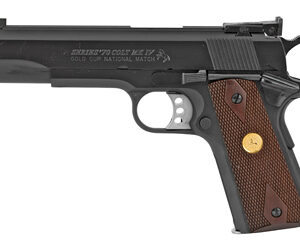 Colt Gold Cup National Match 1911 .38 Super 5 in Blued