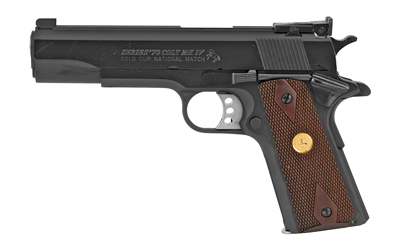 Colt Gold Cup National Match 1911 .38 Super 5 in Blued