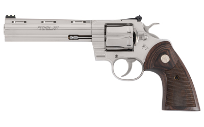 CTPYTHON-SP6WFT-G_1 Colt Target Python .357 Mag 6″ Stainless Revolver, 6-Round