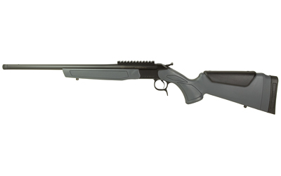 CVACR4435_1 CVA Scout V3 .243 Win 20″ Threaded Blued/Grey Synthetic