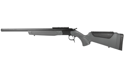 CVACR4444_1 CVA Scout .44 Rem Mag 20″ Threaded Blued/Grey Synthetic