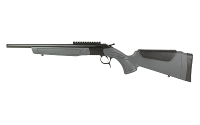 CVACR4446_1 CVA Scout V3 .300 Blackout 16.5″ Threaded — Blued/Grey