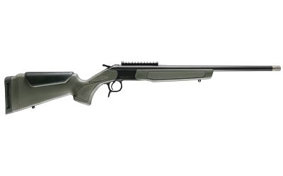 CVACR4918_1 CVA Scout Spur .410 Single-Shot 20″ Blued/OD Green