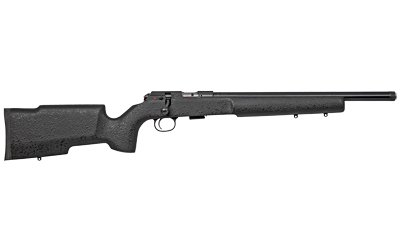 CZ45702359_1 CZ 457 Pro Varmint .22 LR Bolt Rifle, Threaded, Black Laminate