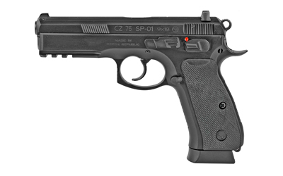 CZ7501152_1 CZ 75 SP-01 9mm Full-Size Pistol, Black