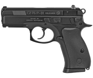 CZ P-01 9mm 3.75 in Black Polycoat Pistol — 2 Mags
