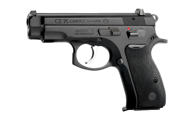 CZ-USA CZ 75 Compact 50th Anniversary Elite 9mm Black 2 Mags