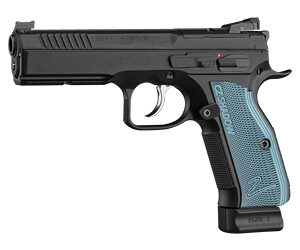 CZ-USA Shadow 2 Optics-Ready 9mm 4.89 in Black/Blue Grips