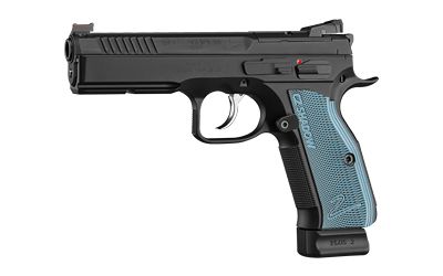 CZ7591251_1 CZ-USA Shadow 2 Optics-Ready 9mm 4.89 in Black/Blue Grips