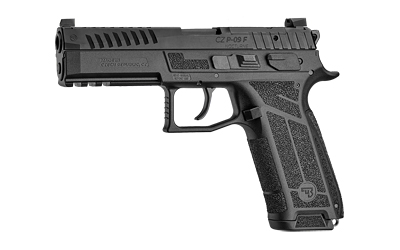 CZ91670_1 CZ P-09 F Nocturne 9mm Optics-Ready Pistol, 4.53 in