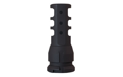 DAADA102_1 Dead Air KeyMount Muzzle Brake 5/8×24, Black Steel