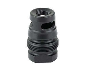 Dead Air Xeno Pistol Wee Brake 9mm 5/8-24 Black Nitride