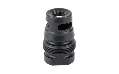 DAADA126_1 Dead Air Xeno Pistol Wee Brake 9mm 5/8-24 Black Nitride