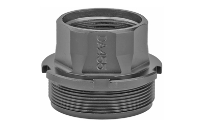 Dead Air Xeno Adapter — Hub Adapter 1 3/8-24, Black Nitride