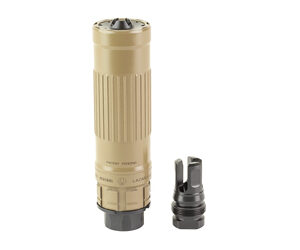 Dead Air Lazarus 6 Xeno Suppressor FDE 6mm/5.56 5.89in
