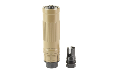 Dead Air Lazarus 6 Xeno Suppressor FDE 6mm/5.56 5.89in