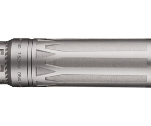 Dead Air Nomad-Ti XC 7.62mm DT Suppressor, Titanium Silver