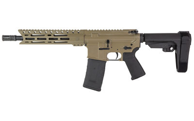 DBF1916B061_1 Diamondback DB15 .300 Blackout 10″ Pistol FDE SBA3 Brace