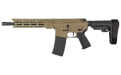 DBF1916K061_1 Diamondback DB15 Carbon Pistol 5.56 NATO 10″ FDE SBA3