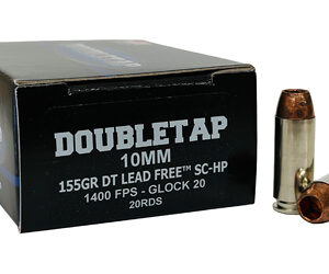 DoubleTap 10mm 155gr Lead Free SC-HP — 20rd