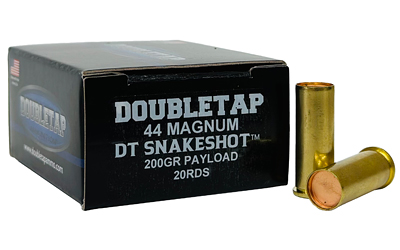 DBT44MSS2_1 Double Tap SnakeShot .44 Magnum 200gr 20rd Box