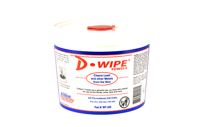DLEADWT-325-22_1 D-Lead D-WIPE Towels 2 x 325 Count
