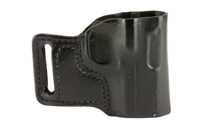 DSG115BA85Z0_1 DeSantis E-Gat 1911 RH OWB Holster – Model 115 Black Leather