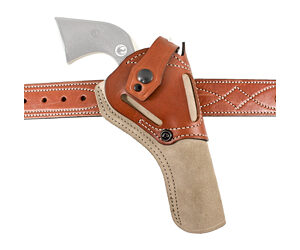 DeSantis Wild Hog OWB Leather Holster – Ambidextrous Ruger Wrangler 4-5/8in