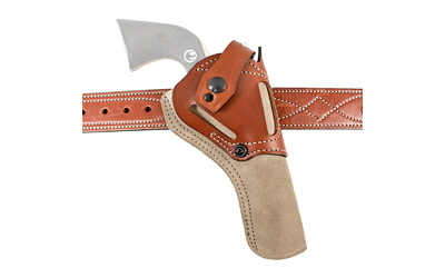 DeSantis Wild Hog OWB Leather Holster – Ambidextrous Ruger Wrangler 4-5/8in