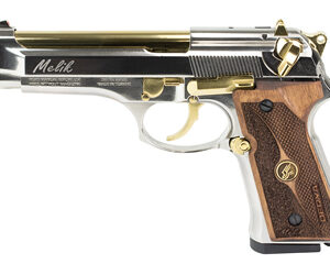 Derya Melik 9mm 4.9″ 10+1 Gold TiN