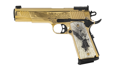 EAA Girsan MC1911 Gold Lux .38 Super 5″ Engraved
