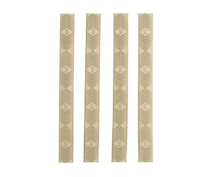 ERGO WedgeLok M-LOK Slot Cover 4-Pack, FDE, 6.25 in