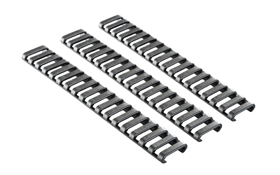 ERGO LowPro 18-Slot Ladder Rail Covers Black (3-Pack)