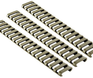 Ergo 1373DE Low-Pro 18-Slot Rail Covers DE (3-Pack)