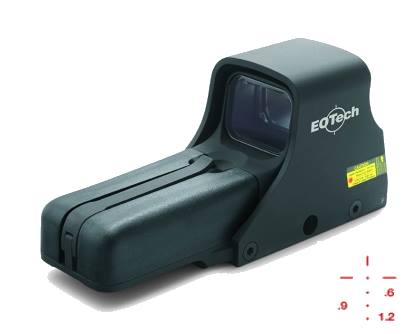 EOTech 552 XR308 Holographic Sight — Matte Black