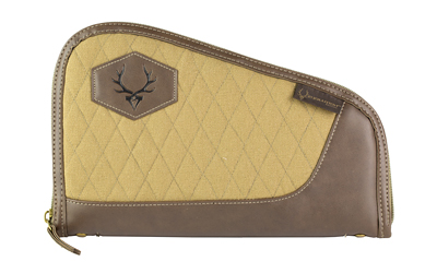 EVO44377-EV_1 Evolution Outdoor President 12″ Pistol Case Tan/Brown