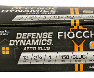 Fiocchi Aero Slug 12 Gauge 1 oz Rifled Slug — 10rd