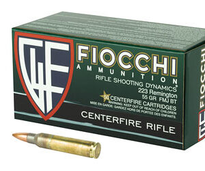 Fiocchi .223 Rem 55gr FMJBT 50rd
