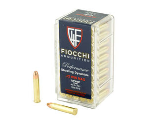 Fiocchi .22 WMR 40 gr TMJ 50 rd