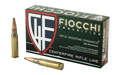 Fiocchi .308 Win Pointed Soft Point 20 Rounds