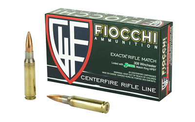 Fiocchi 308MKD Hyperformance Match .308 Win 175gr BTHP – 20rd