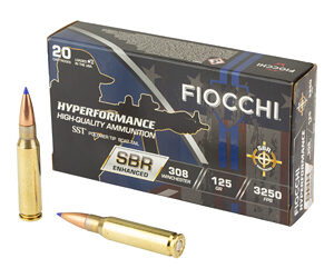 Fiocchi Hyperformance SBR .308 Win 125gr SST 20rd