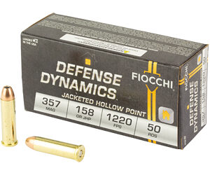 Fiocchi .357 Magnum 158 gr JHP 50 Rd