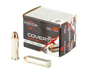 Fiocchi CovertX .357 Magnum 125 gr JHP 20rd