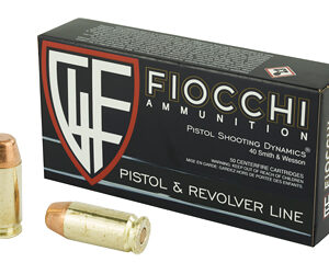 Fiocchi .40 S&W 180 gr FMJTC 50-Round Box