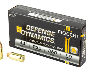 Fiocchi 45 ACP 230gr JHP 50rd